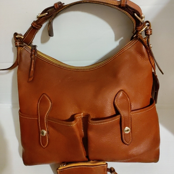 Dooney & Bourke Archives Florentine Medium Lucy Hobo Natural Brown - Picture 3 of 16